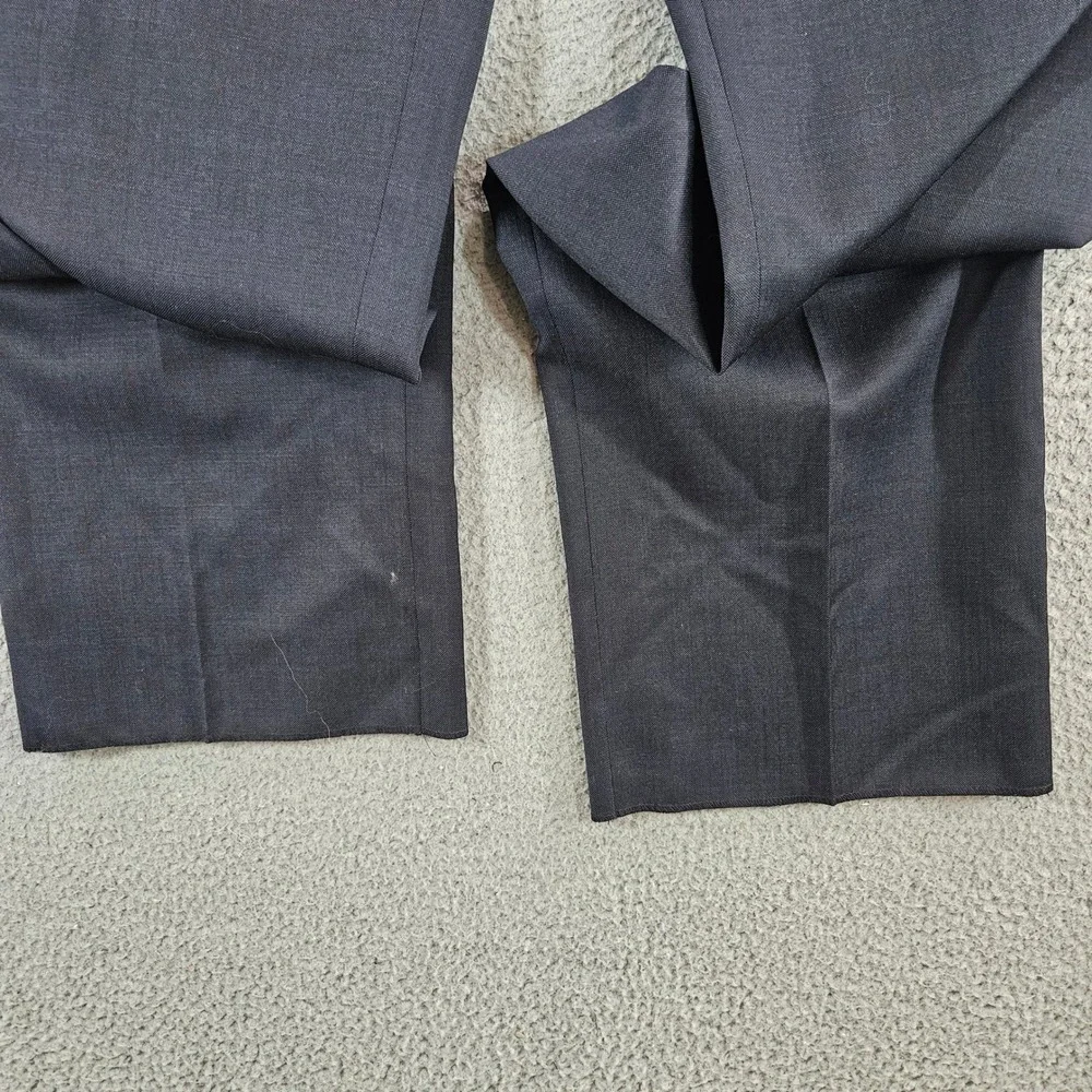 Jos. A. Bank 1905 Navy Blue 100% Wool Suit 48 Regular 43 Waist Unhemmed Pants